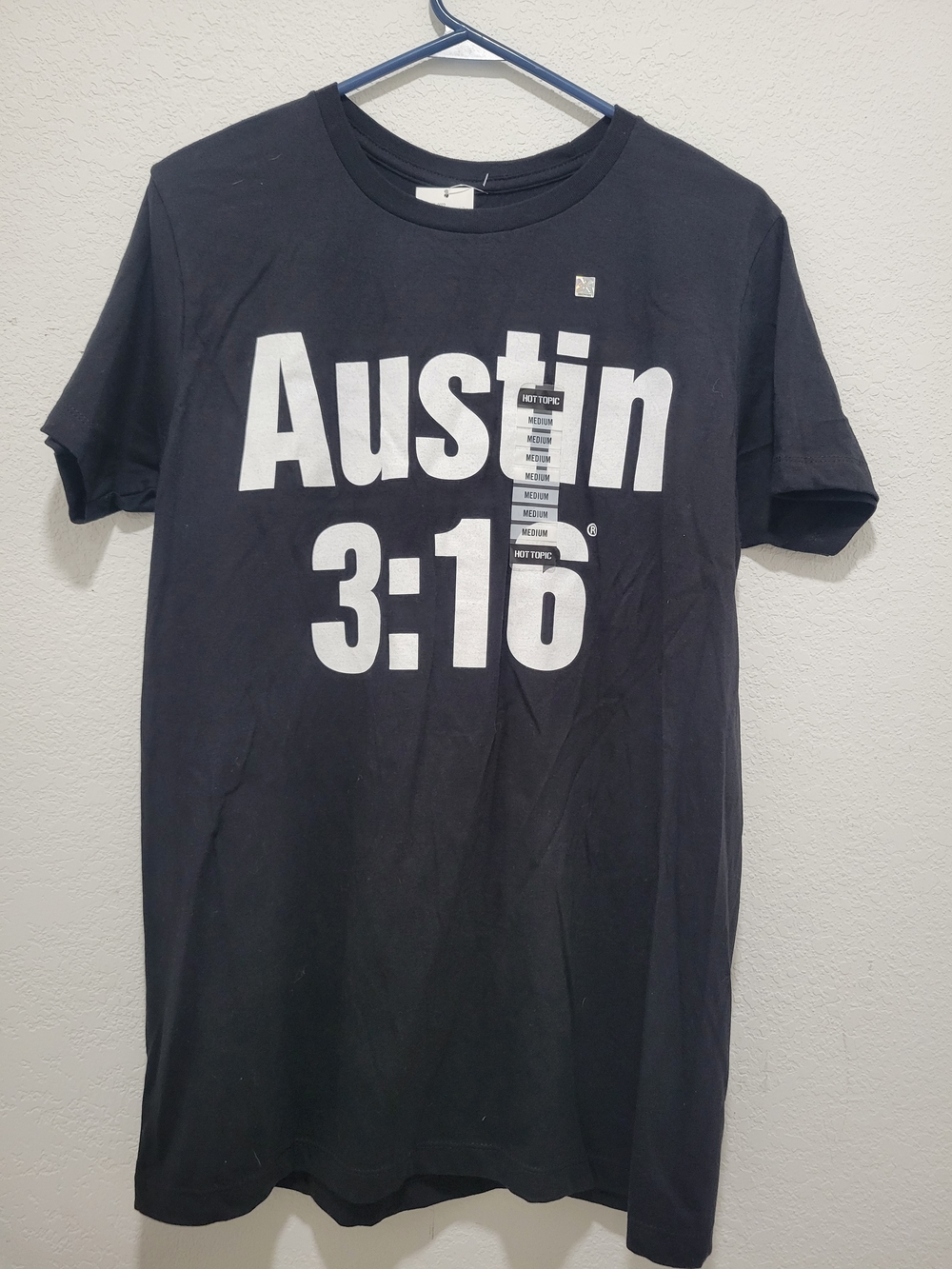 Austin 3:16 Graphic Tee - Black
